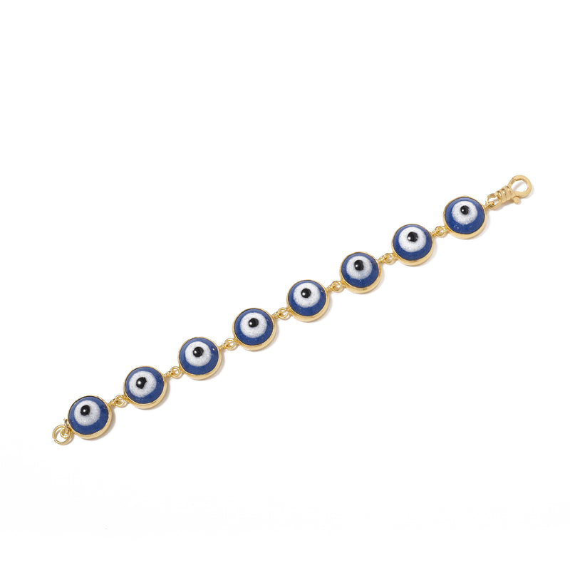 Dark Blue Evil Eye Bracelet