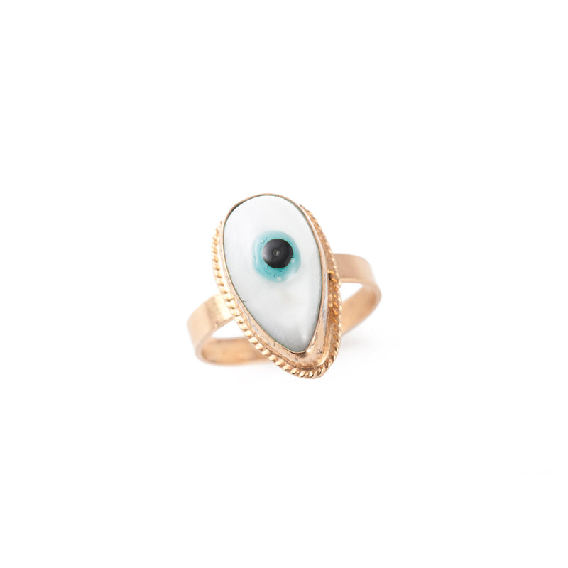 Antique Evil Eye Ring N4