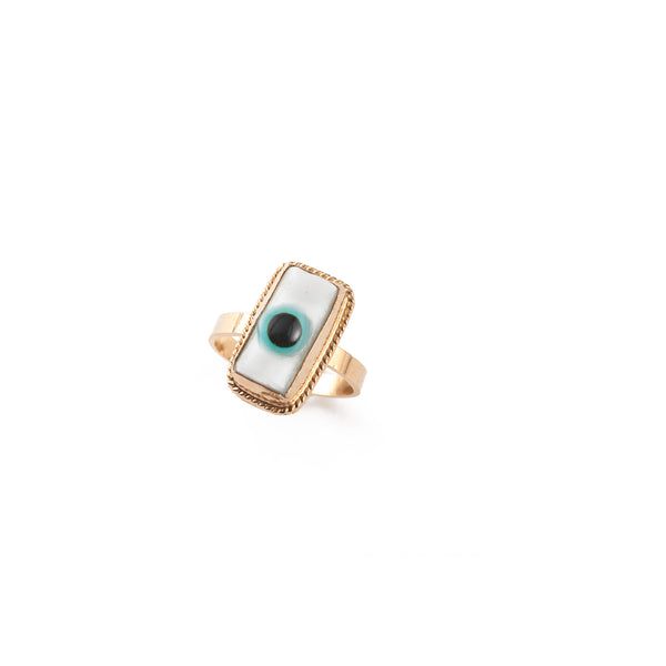 Antique Evil Eye Ring N3