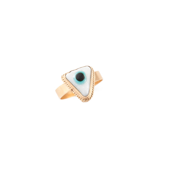 Antique Evil Eye Ring N2