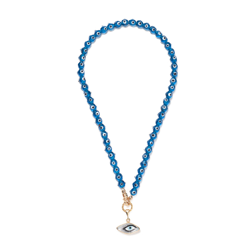 Vintage Glass Bead Necklace N23