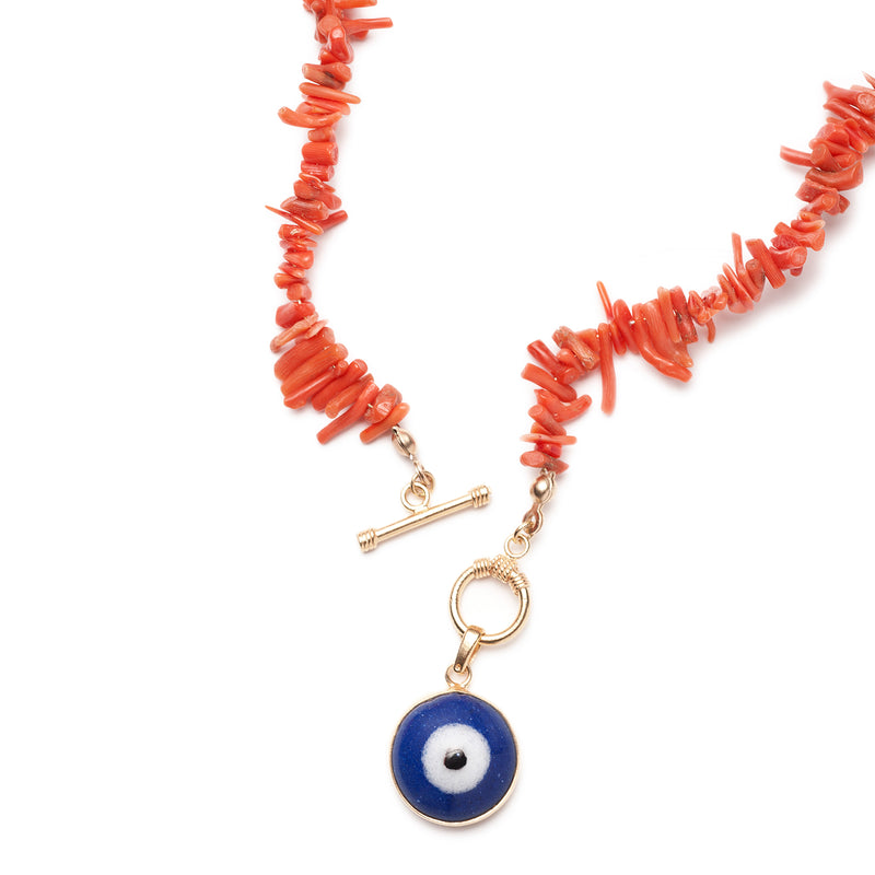 Vintage Coral Necklace N2