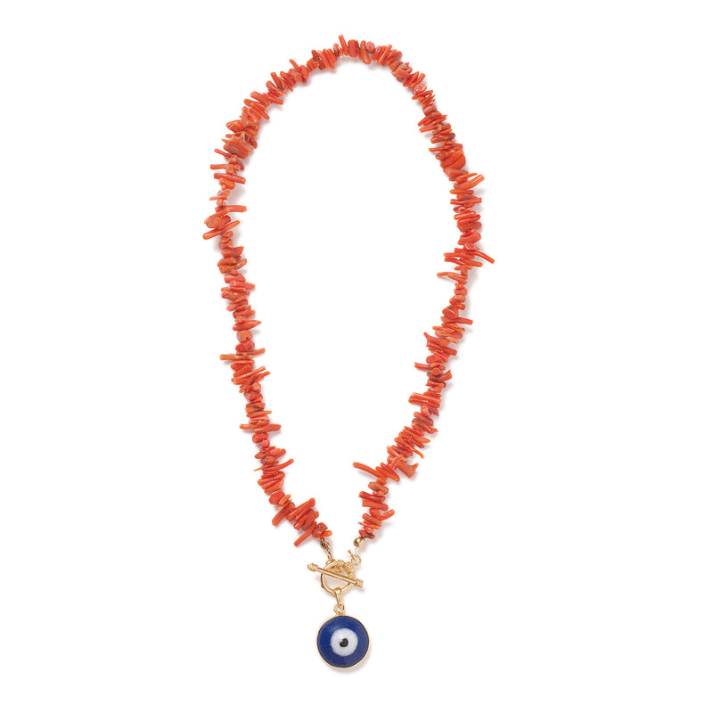 Vintage Coral Necklace N2