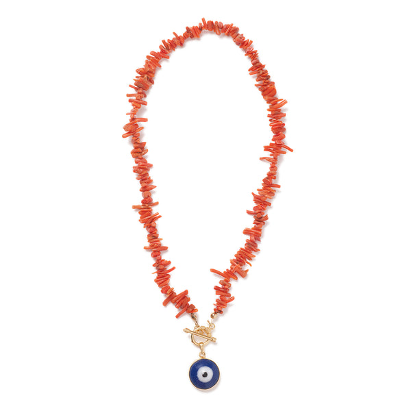 Vintage Coral Necklace N2