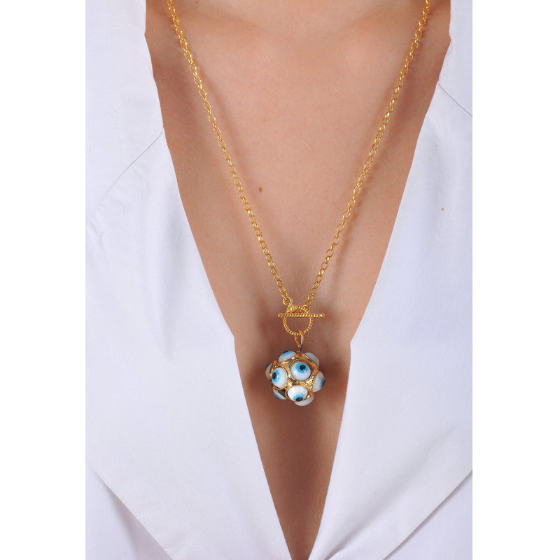 Antique Evil Eye Necklace NN1